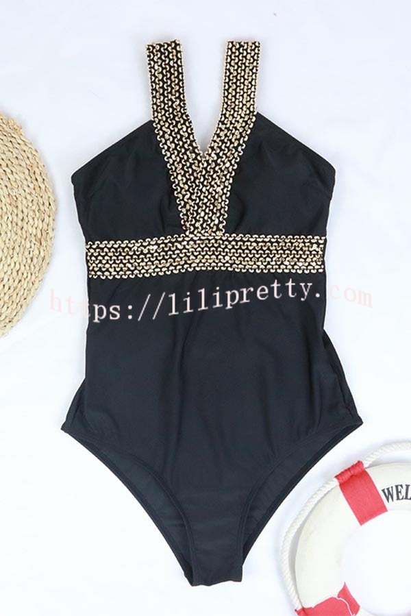Lilipretty Black One-piece Swimsuit