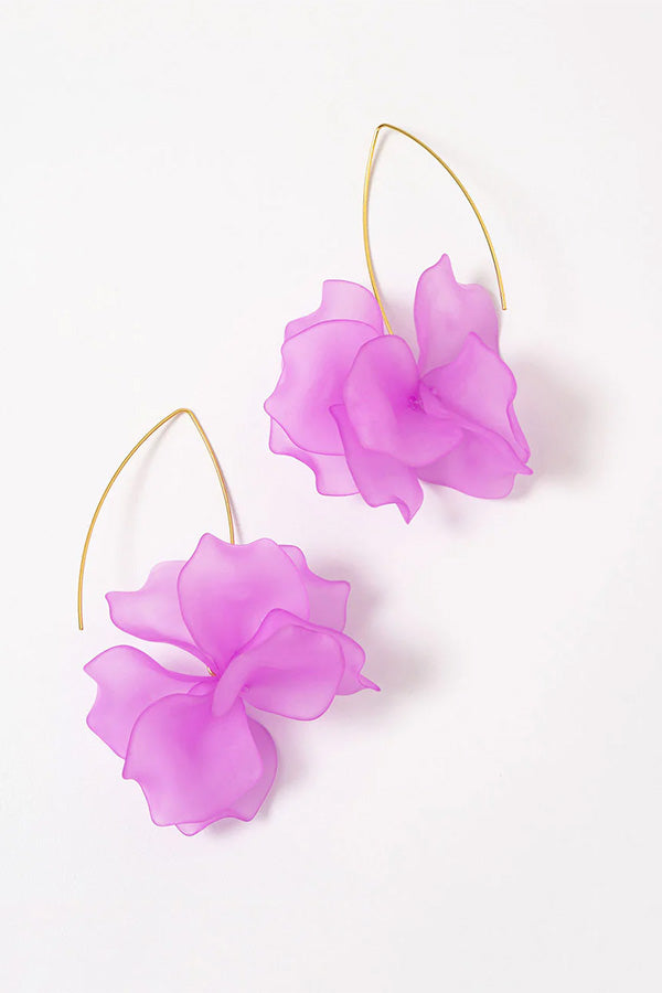 Lilipretty Blooming Floral Drop Earrings