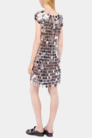 Sexy Sparkly Sequined Cutout Mini Dress