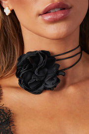 Lilipretty Selected Floral Lace-up Choker Necklace