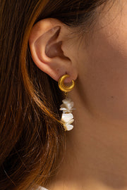 Elegant and Luxurious Moon Earrings