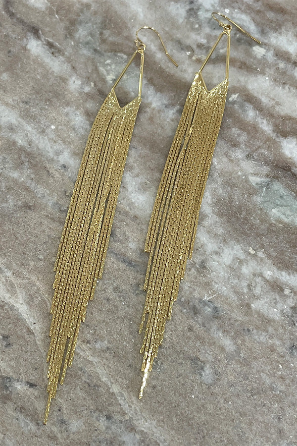 Vintage Long Tassel Earrings