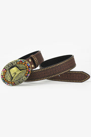 Retro Western Cowboy Style Waist Belt