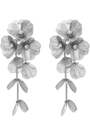 Alloy Flower Earrings