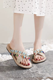 Bohemian Ethnic Style Tassel Beach Shoes