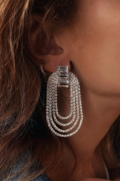 Layered Diamond Earrings