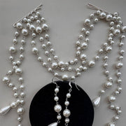 Stylish and Elegant Pearl Tassel Hair Accessories