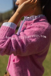 Falling for You Knit Long Sleeve Pocket Relaxed Cardigan