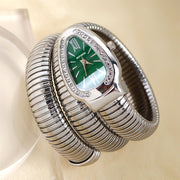 Fashionable Quartz Snake Bracelet Watch