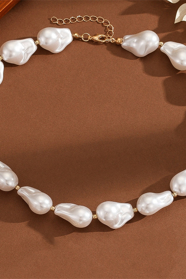 Dreamy Gem Pearl Drop Earrings