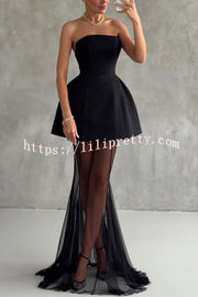 Modern Day Glam Off Shoulder Corset Waisted Mini Dress