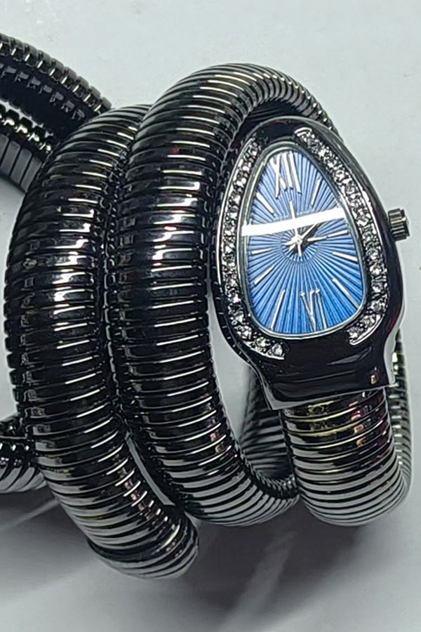 Fashionable Quartz Snake Bracelet Watch