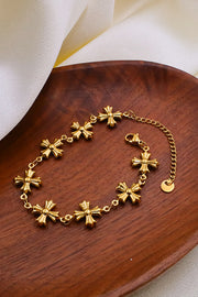 Roman Byzantine Style Vintage Cross Necklace and Bracelet