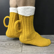 Lilipretty 3d Beer Mug Socks Knitted Stockings Cute Unisex