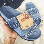 Lilipretty® Denim Open Toe Slippers