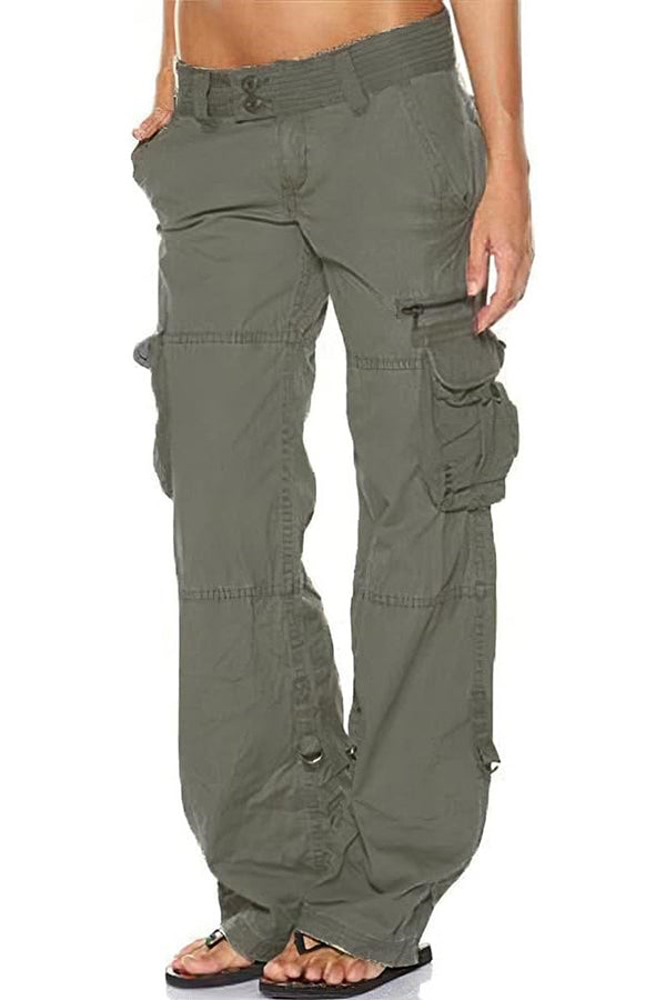 Women's Tactical Active Loose Multi-Pockets Cargo Pants