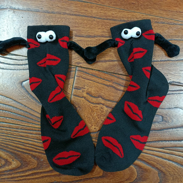 Couple Love Magnetic Hand Socks