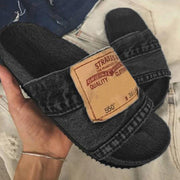 Lilipretty® Denim Open Toe Slippers