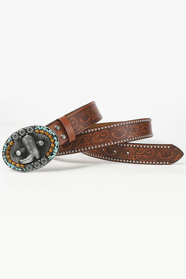 Bohemian Ethnic Style Retro Pattern Belt