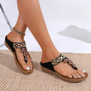 Bohemian Summer Fashion Beach Flat Slippers