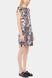 Sexy Sparkly Sequined Cutout Mini Dress