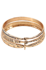 Retro Style Multi-layered Fish Shape Bracelet