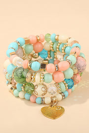 Stylish Bohemian Multi-Layer Crystal Beaded Bracelet