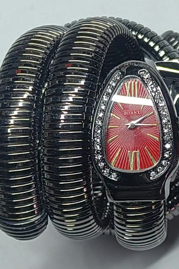 Fashionable Quartz Snake Bracelet Watch