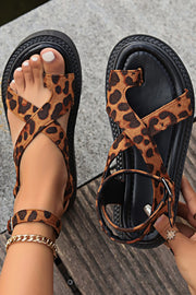 Fashionable Cross Strap Casual Platform Sandals