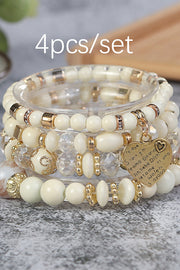 Stylish Bohemian Multi-Layer Crystal Beaded Bracelet