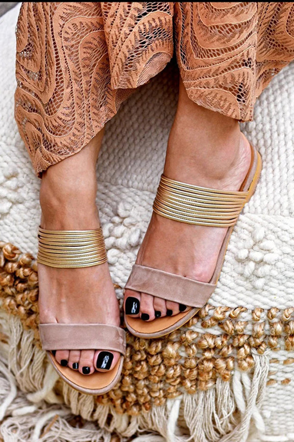 Roman Style Summer Flat Sandals