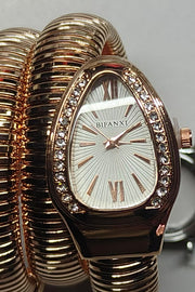 Fashionable Quartz Snake Bracelet Watch