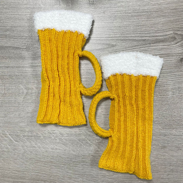 Lilipretty Beer Mug Socks Beer Leg Warmers Bavarian Leg Warmers