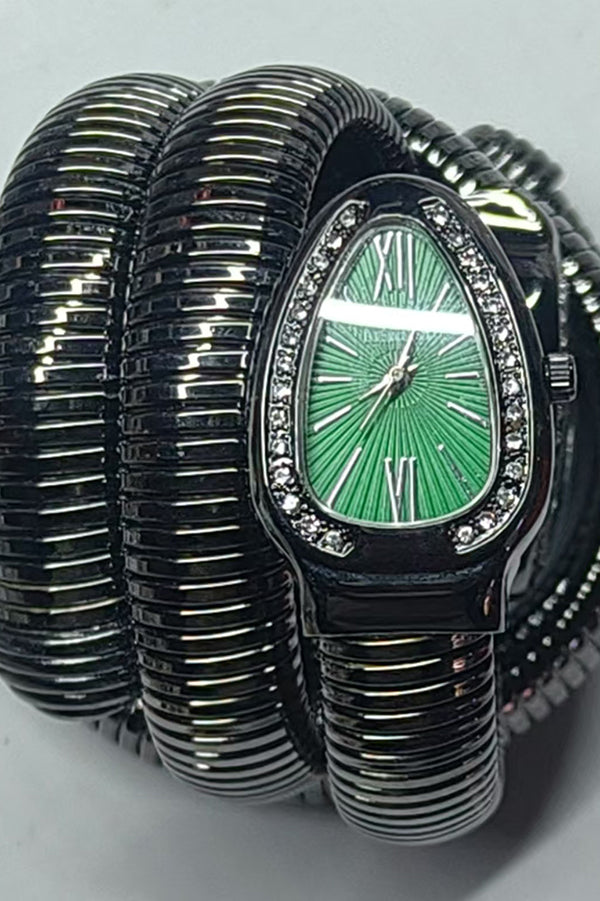 Fashionable Quartz Snake Bracelet Watch