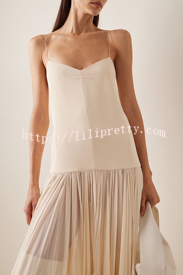Lilipretty® Resort Style Sexy Suspender Backless Large Hem Maxi Dress