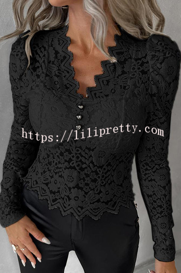 Solid Color Lace Sexy V-neck Bottoming Slim Fit Top