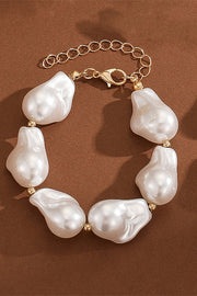 Dreamy Gem Pearl Drop Earrings