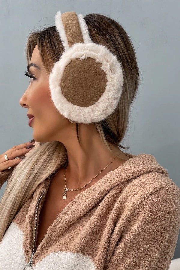 Lilipretty Wool Earmuffs Winter Warm Plush Earmuffs