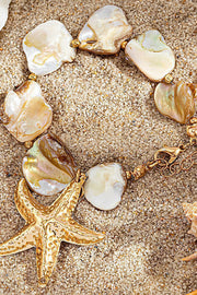 Resort Style Summer Starfish Shell Pearl Jewelry