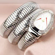 Fashionable Quartz Snake Bracelet Watch