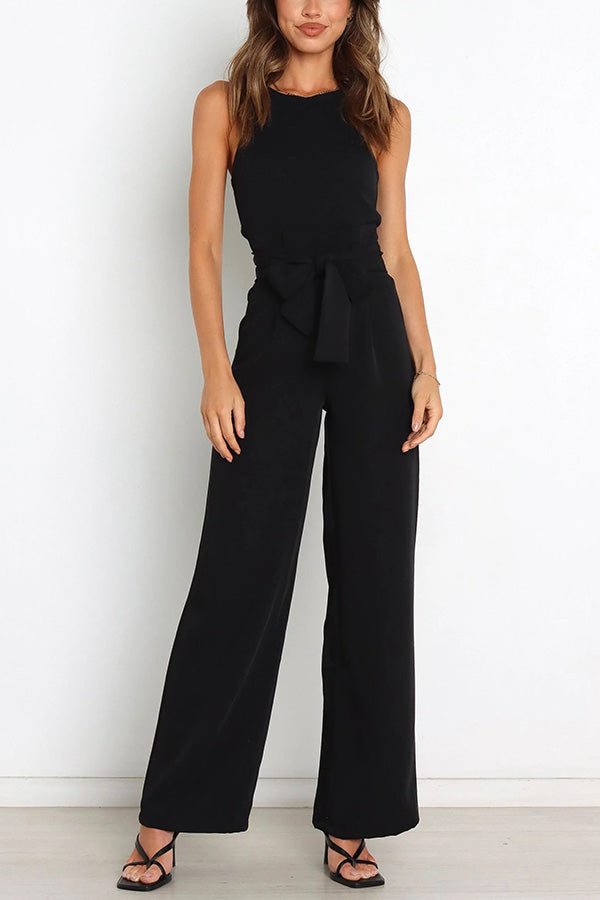 In Vogue Belted Pocketed Wide Leg Pants – lilipretty