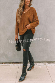 Lilipretty Obsessed with Me Knit Sweater