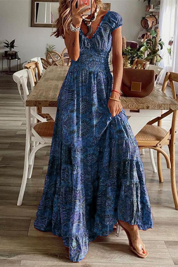 Lilipretty Endless Love Story Paisley Maxi Dress – lilipretty