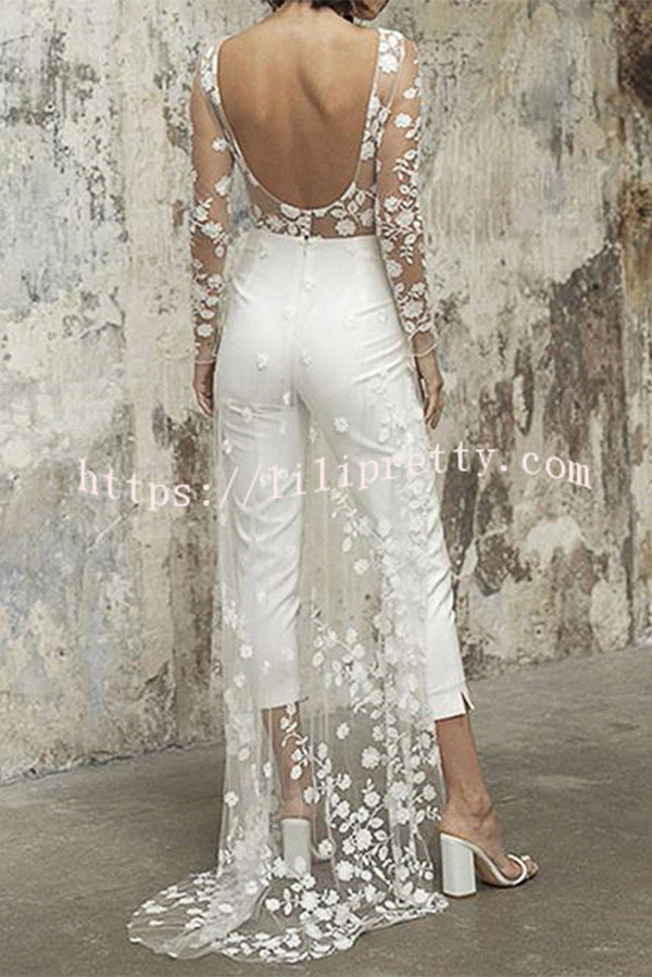 Lilipretty White Wedding Jumpsuit – lilipretty