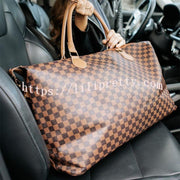 Lilipretty Checkered weekend bag