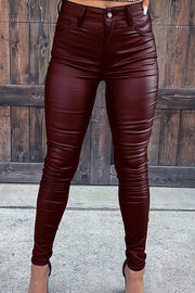 Lilipretty Good Intentions Faux Leather Skinnies
