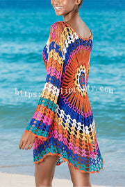 Lilipretty Malibu Dreaming Colorful Sun Protection Cover Up