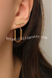Lilipretty Gold Chain Link Earrings