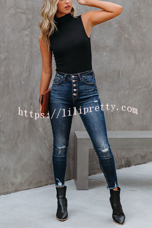 Lilipretty Dressed To The Nines seamless turtleneck top