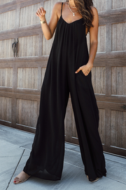 Lilipretty Classic Silhouette Pocketed Jumpsuit
